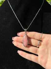 Load image into Gallery viewer, Rhodochrosite 925s pendant A
