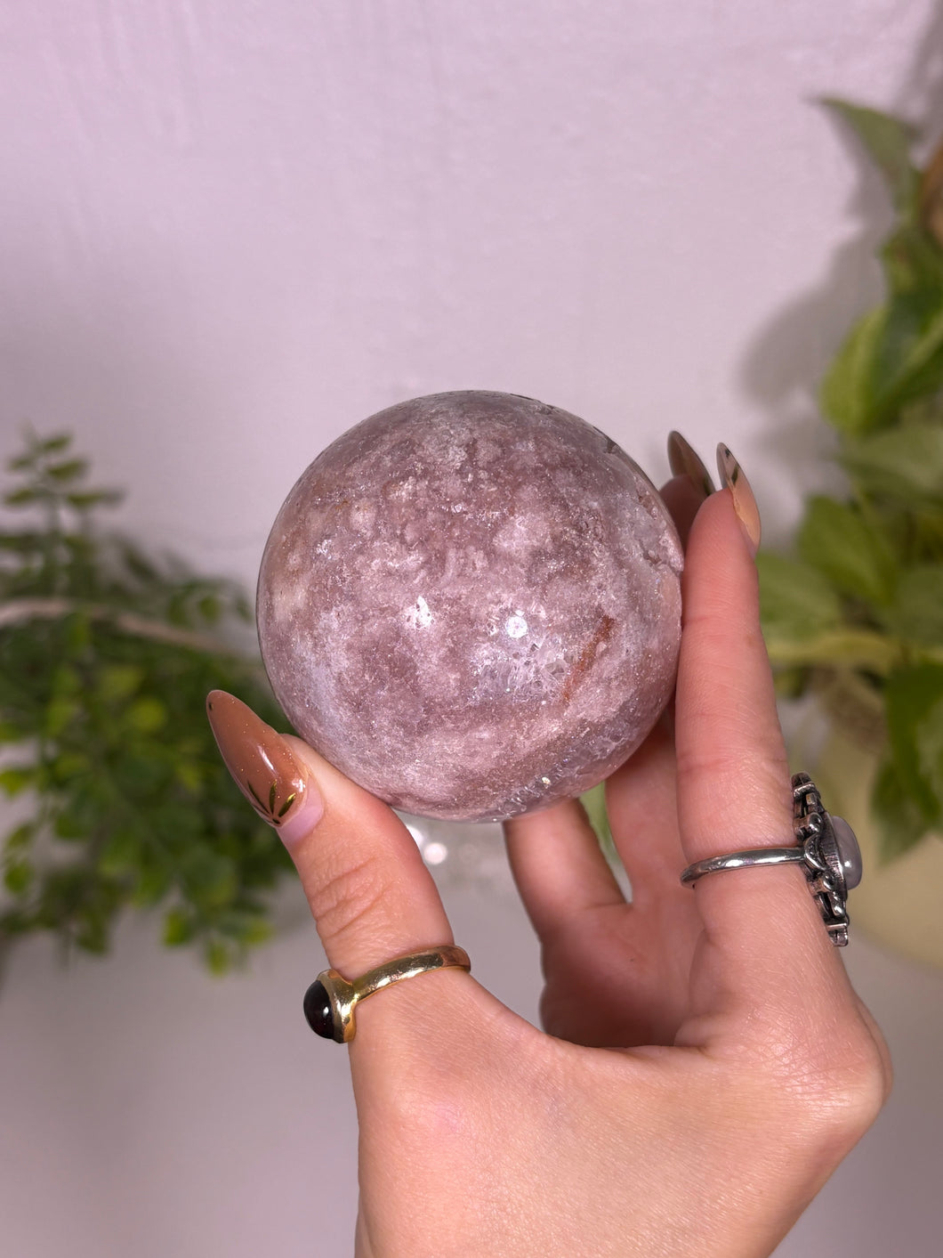 Pink Amethyst sphere B