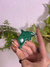 Load image into Gallery viewer, Malachite Dolphin
