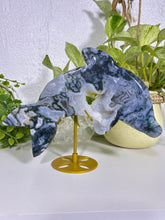Load image into Gallery viewer, Moss Agate dolphin
