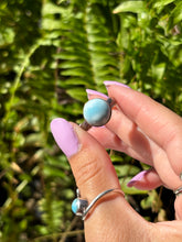 Load image into Gallery viewer, Larimar 925s size 7 and a half
