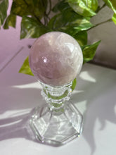 Load image into Gallery viewer, (M) Blue Rose Quartz Sphere
