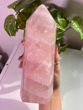 Load image into Gallery viewer, (FIXED DISCOUNTED) Rose Quartz tower
