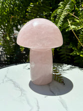 Load image into Gallery viewer, Large Rose Quartz mushroom B
