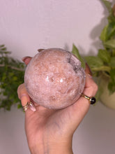 Load image into Gallery viewer, Pink Amethyst sphere J
