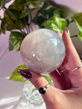 Load image into Gallery viewer, (N) Blue Rose Quartz sphere
