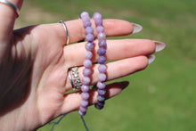 Load image into Gallery viewer, Faceted Lepidolite bracelet
