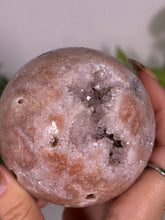 Load image into Gallery viewer, Pink Amethyst sphere J
