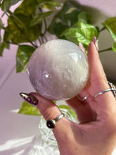 Load image into Gallery viewer, (N) Blue Rose Quartz sphere
