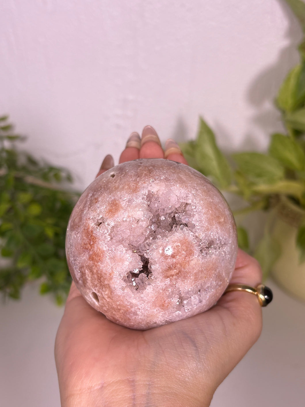 Pink Amethyst sphere J