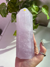 Load image into Gallery viewer, (D Dreamy Lilac) Lavender Quartz tower
