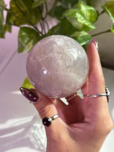 Load image into Gallery viewer, (M) Blue Rose Quartz Sphere
