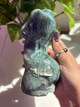 Load image into Gallery viewer, (B) large (Fixed) Moss Agate body
