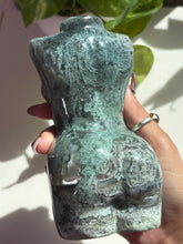 Load image into Gallery viewer, (B) large (Fixed) Moss Agate body

