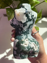 Load image into Gallery viewer, (D) large Moss Agate body
