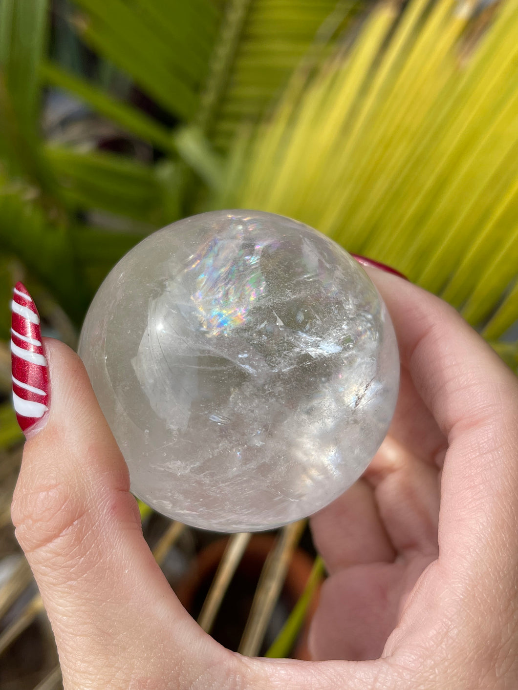 Clear Quartz sphere