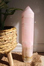 Load image into Gallery viewer, XXL Pink Calcite tower
